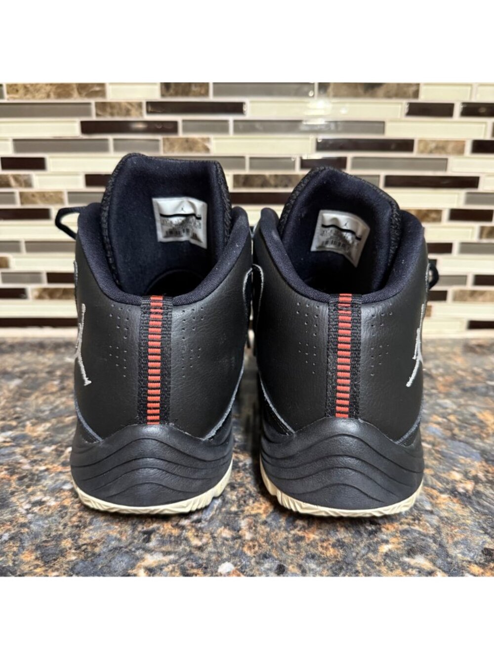 Jordan Prime Fly 2 Black Infrared 654287-020 Sz 11.5 - Picture 4 of 10